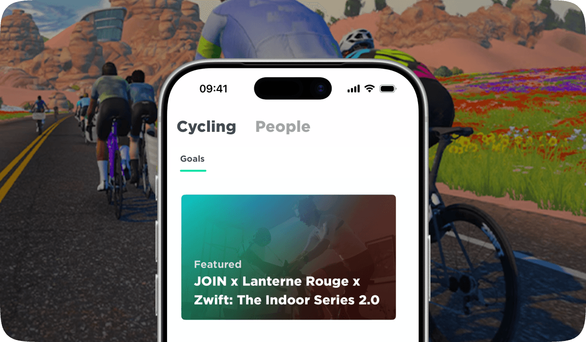 JOIN × Lanterne Rouge : des rendez-vous Zwift jusqu’au Fondo de décembre