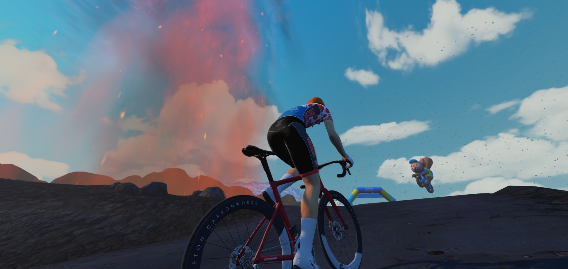 Spiral Summit : un très léger avantage aux Princeton dans les essais de Zwift Insider